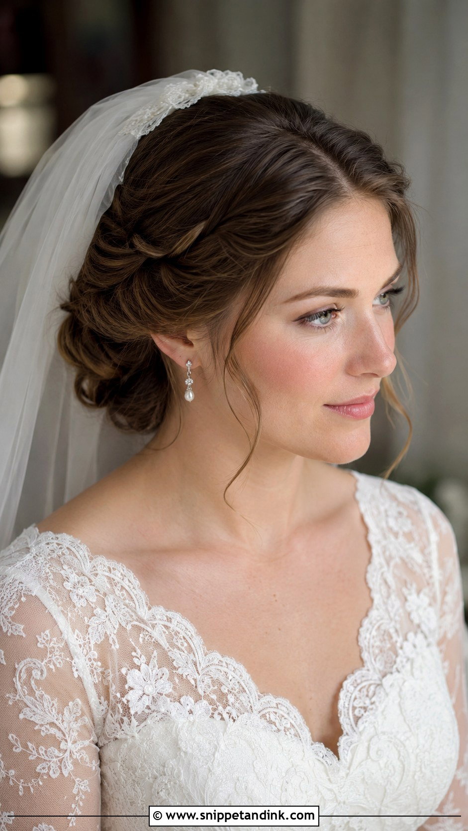 Medieval Wedding Hair With Veil - Snippet and Ink - 20 Medieval Wedding Hair Ideas