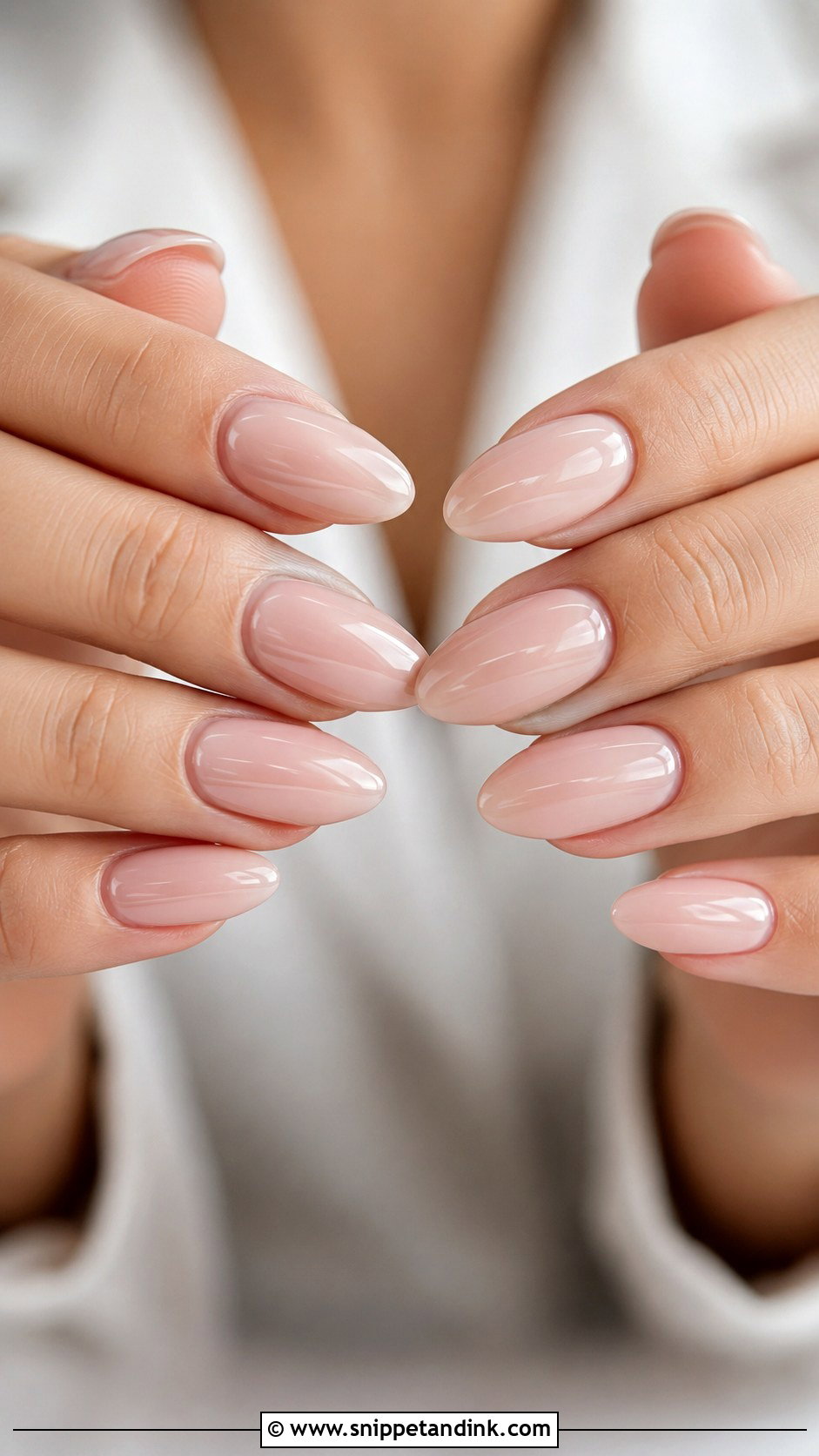 Medium Almond Wedding Nails - Snippet and Ink - 20 Almond Nails for Wedding