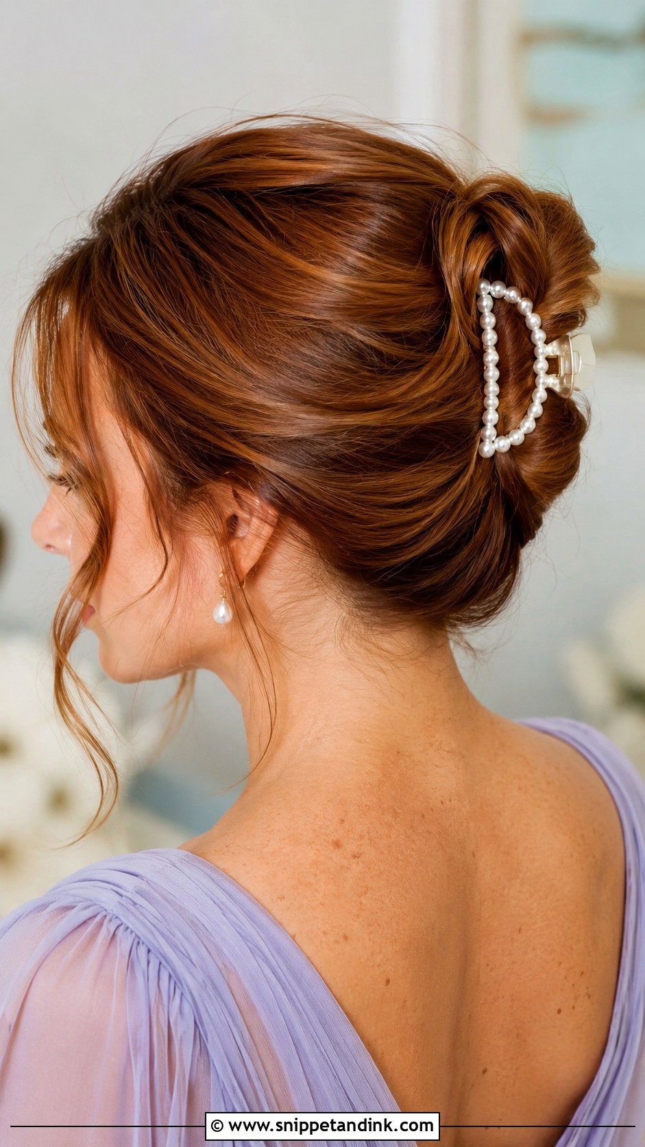 Medium Claw Clip Wedding Guest Hair - Snippet and Ink - 20 Easy Medium Wedding Guest Hair Ideas