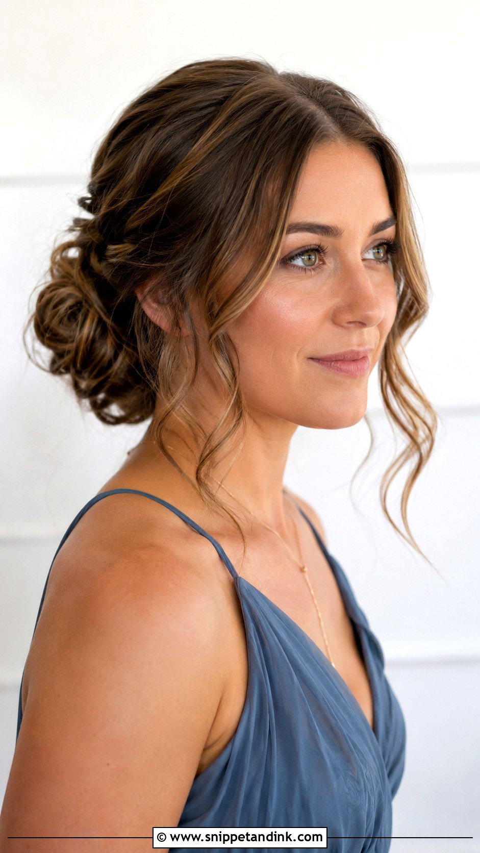 Medium Hair Bridesmaid Updo - Snippet and Ink - 20 Bridesmaids Hair Updo Ideas