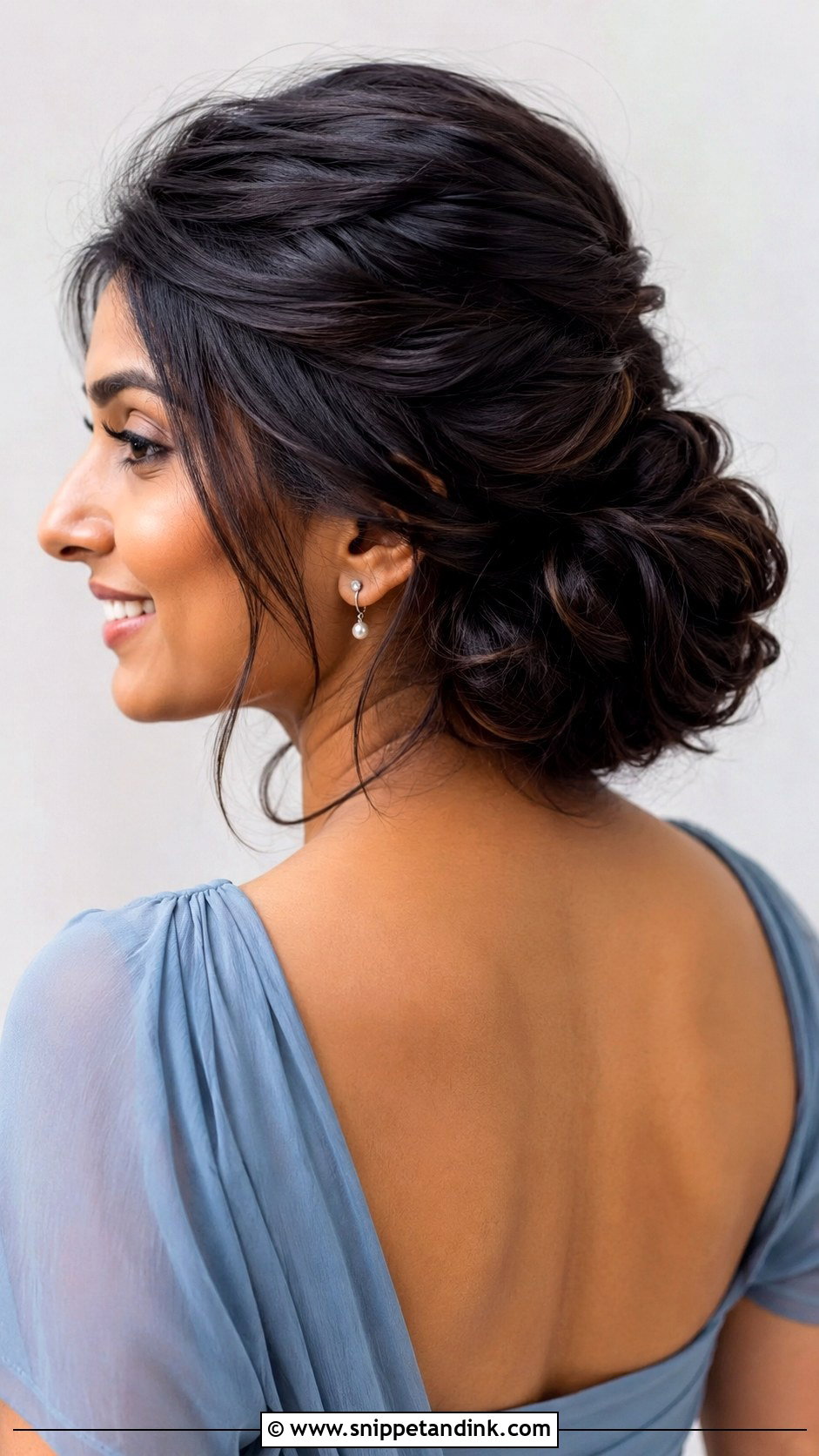 Medium Hair Bridesmaid Updo - Snippet and Ink - 20 Easy Bridesmaid Hair Updo Ideas