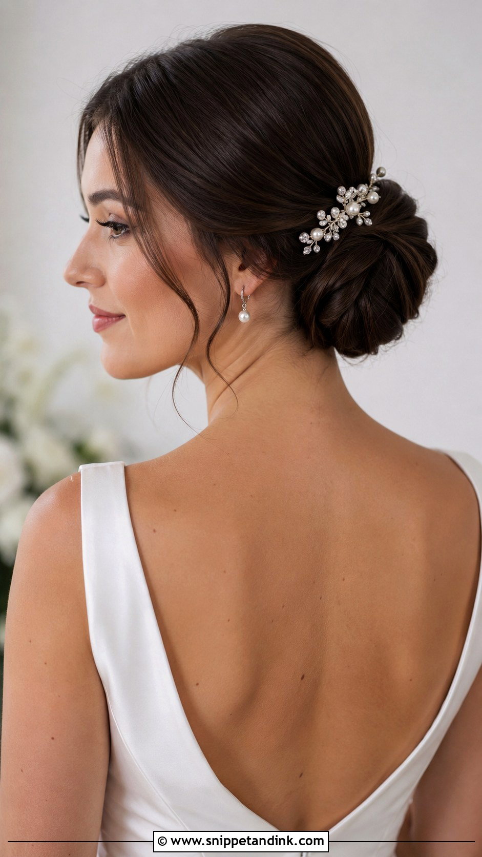 Medium Hair Chignon Wedding - Snippet and Ink - 20 Hairstyles for Medium Hair for Wedding
