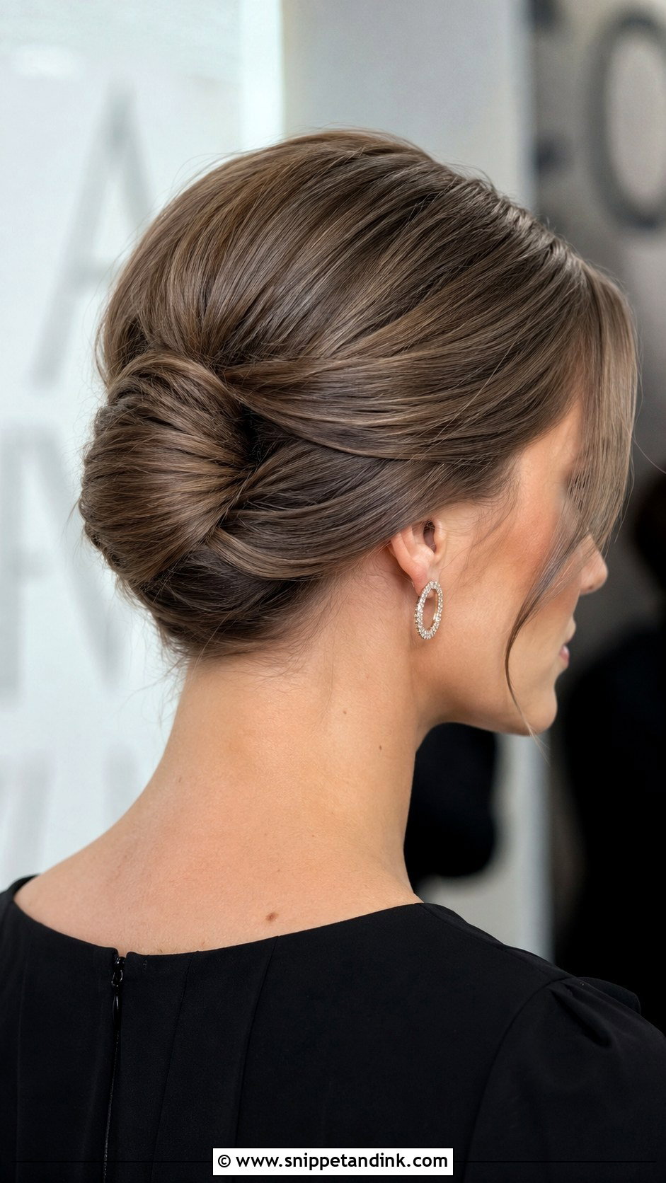 Medium Hair French Twist Wedding Guest - Snippet and Ink - 20 Medium Hair Styles Wedding Guest