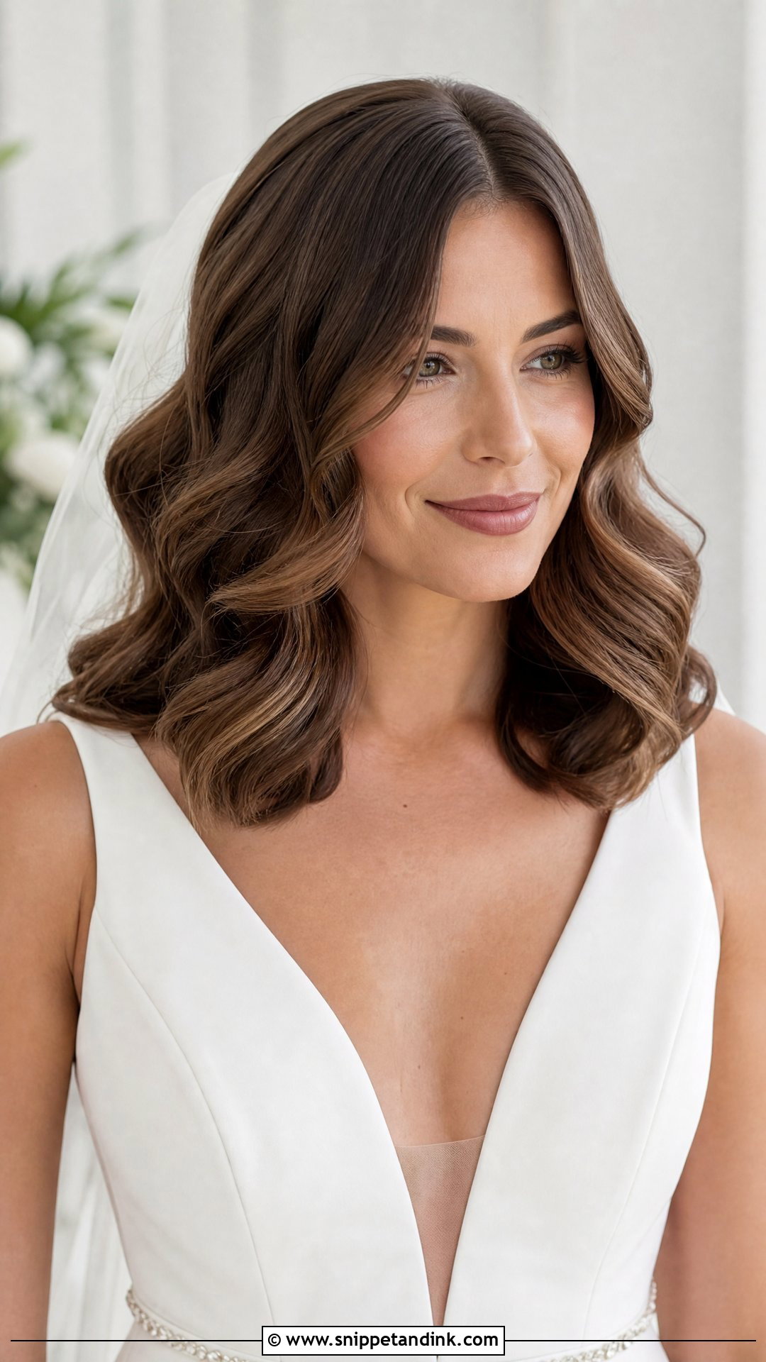 Medium Length Hollywood Waves - Snippet and Ink - 20 Hollywood Waves Wedding Hair