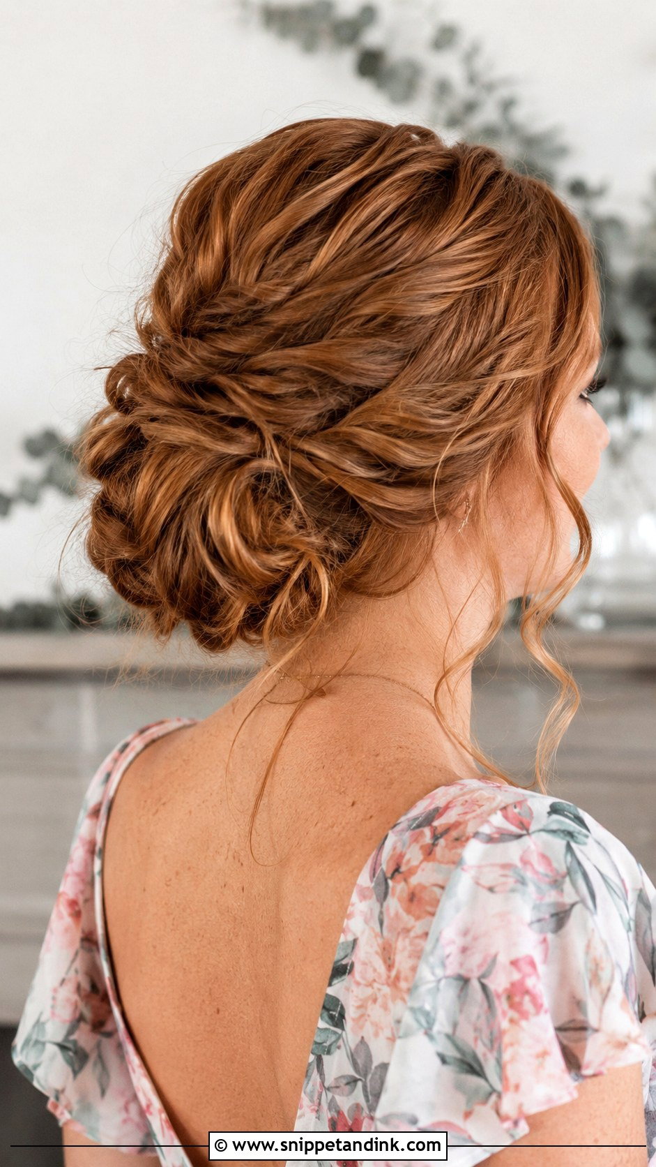 Medium Length Messy Bun Bridesmaid Hair - Snippet and Ink - 20 Simple Bridesmaid Hair Medium Length Ideas