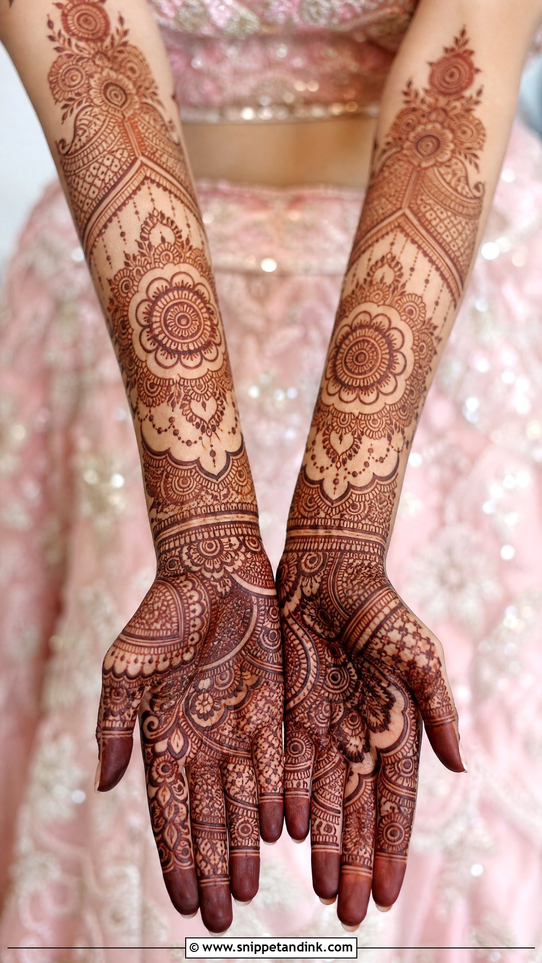 Mehendi Function Pink Lehenga For Bride - Snippet and Ink - 20 Dress for Mehendi Function for Bride Ideas