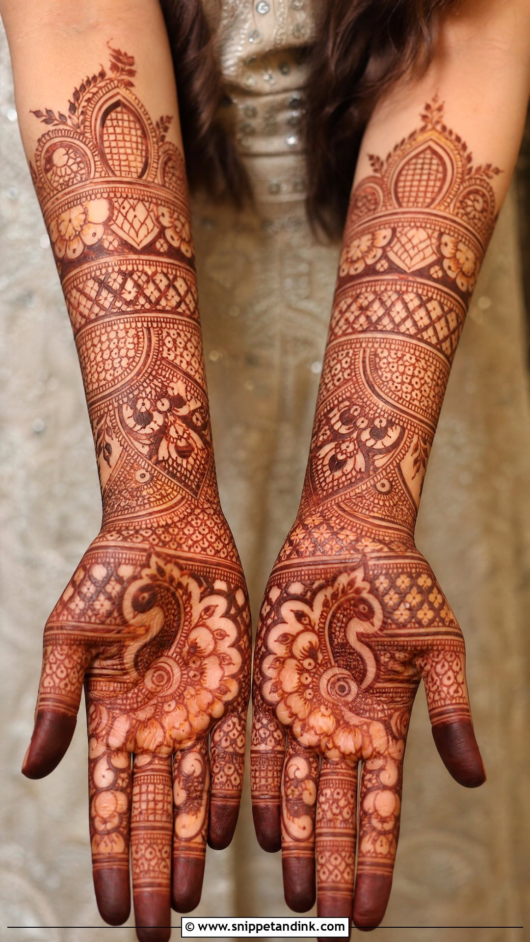 Mehendi Hairstyle For Bride With Long Hair - Snippet and Ink - 30 Mehendi Hairstyles Brides