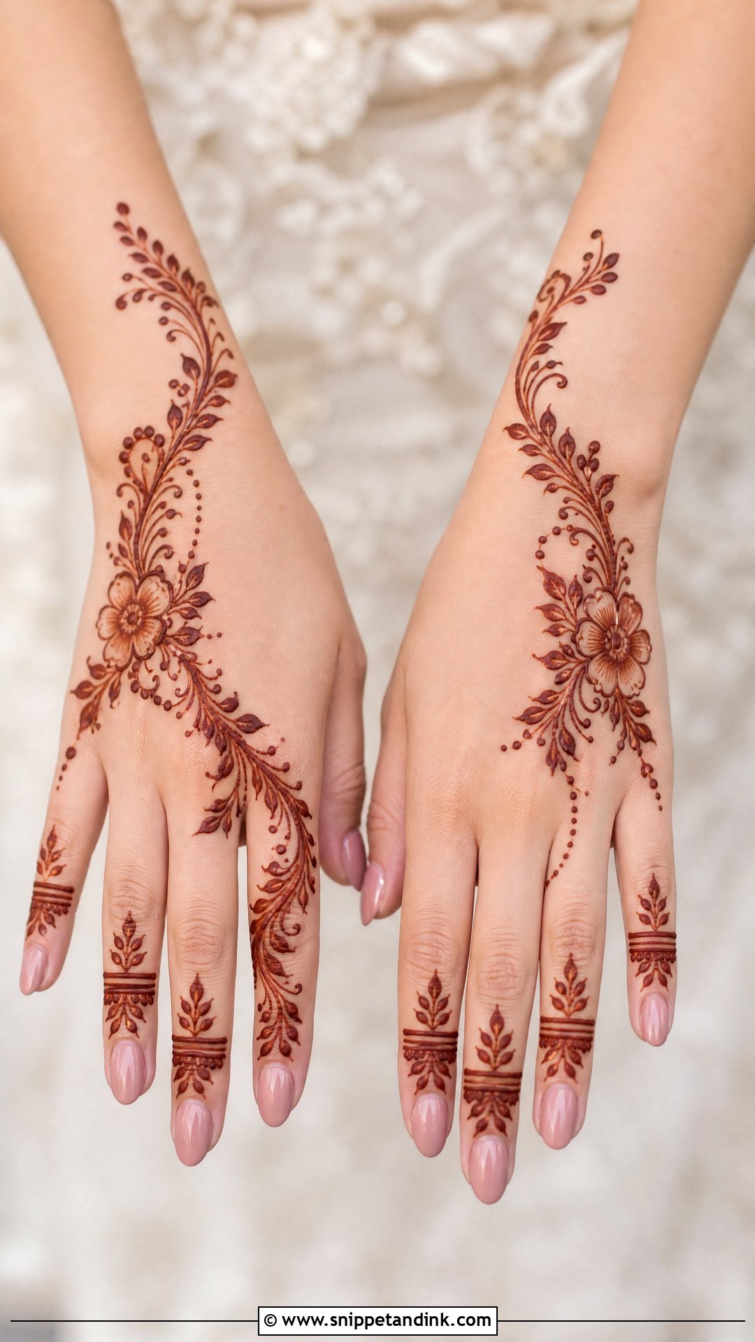 Mehendi Hairstyle For Bride With Open Waves - Snippet and Ink - 30 Mehendi Hairstyles Brides