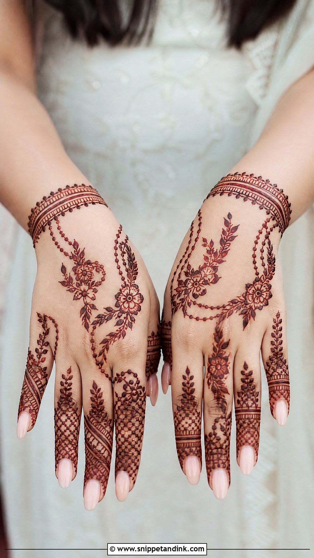 Mehendi Hairstyle For Bride With Pearl Pins - Snippet and Ink - 30 Mehendi Hairstyles Brides