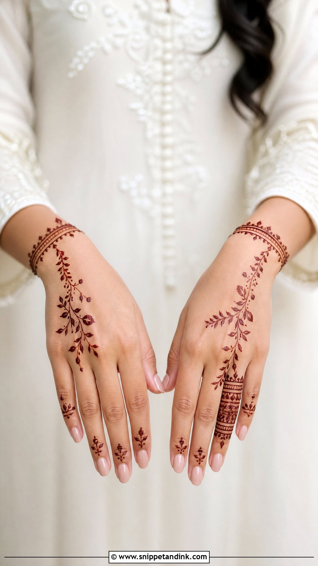 Mehendi Hairstyle For Bride With Ponytail - Snippet and Ink - 30 Mehendi Hairstyles Brides