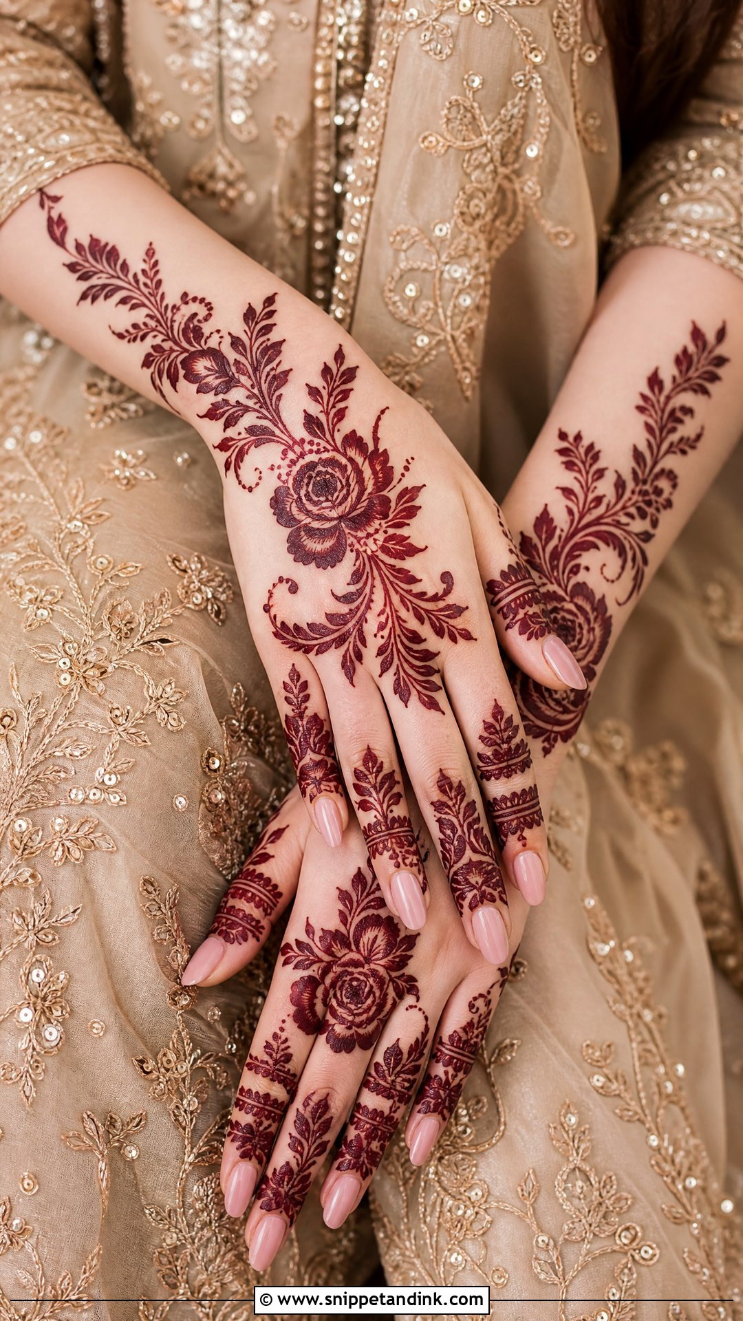 Mehendi Hairstyle For Bride With Sharara - Snippet and Ink - 30 Mehendi Hairstyles Brides