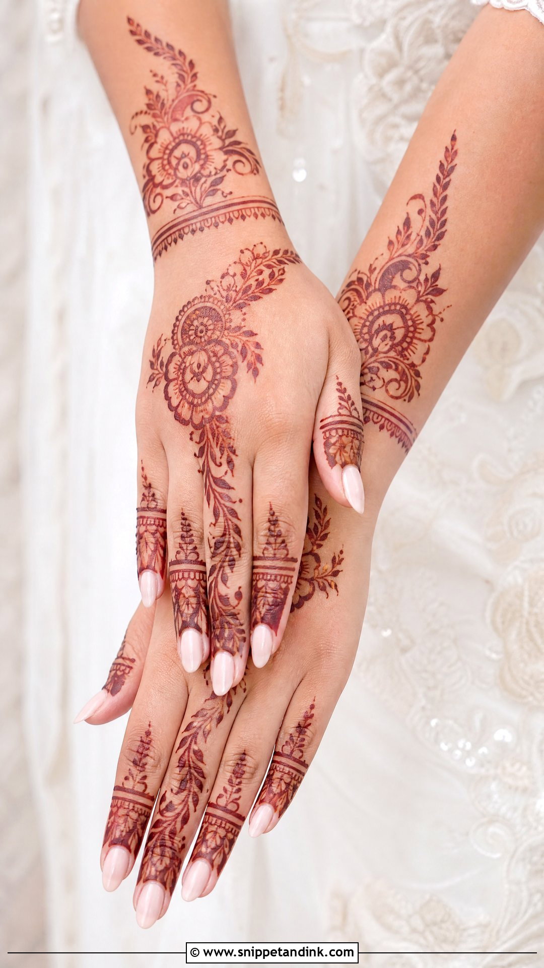 Mehendi Hairstyle For Bride With Simple Braid - Snippet and Ink - 30 Mehendi Hairstyles Brides
