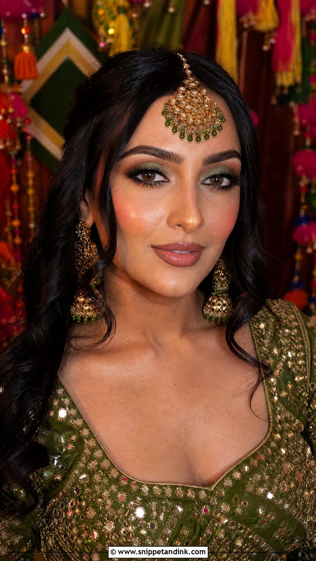 Mehndi Bollywood Bridal Makeup - Snippet and Ink - 20 Bollywood Bridal Look Ideas