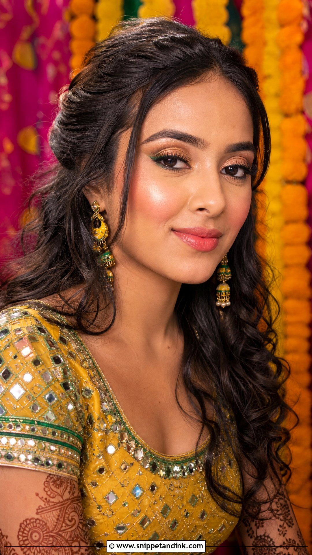 Mehndi Desi Wedding Guest Makeup - Snippet and Ink - 20 Desi Wedding Guest Makeup Ideas