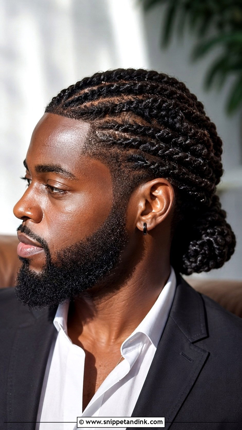 Men Long Twists Wedding - Snippet and Ink - 15 Men Long Hair Wedding Ideas