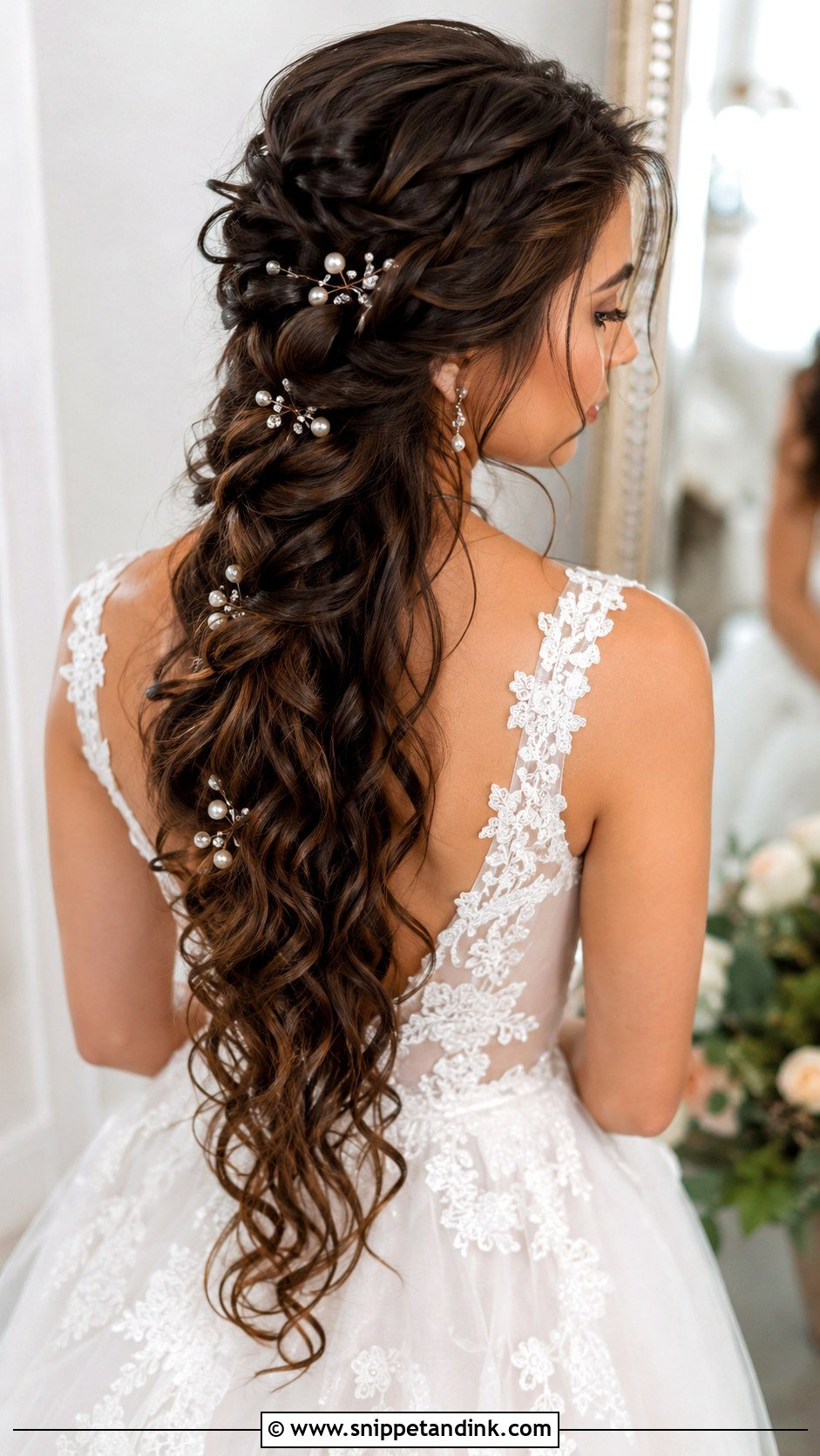 Mermaid Braid Wedding Hairstyle For Long Hair - Snippet and Ink - 20 Braid Wedding Hairstyles for Long Hair