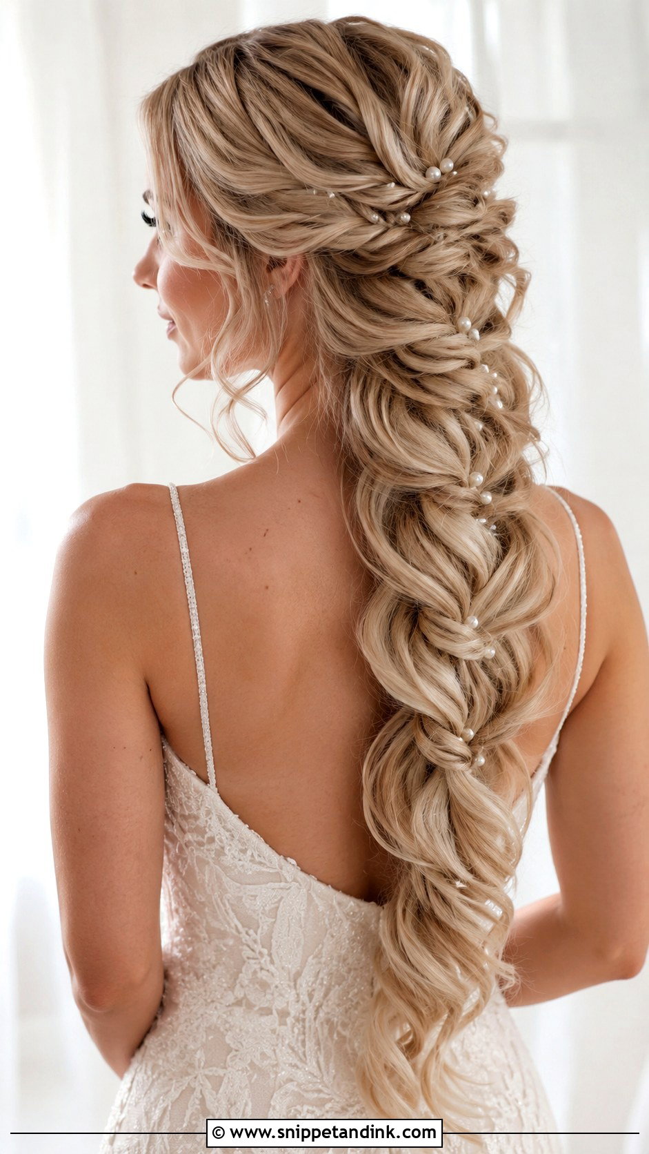Mermaid Braid Wedding Hairstyle - Snippet and Ink - 15 Wedding Hairstyles with Braid