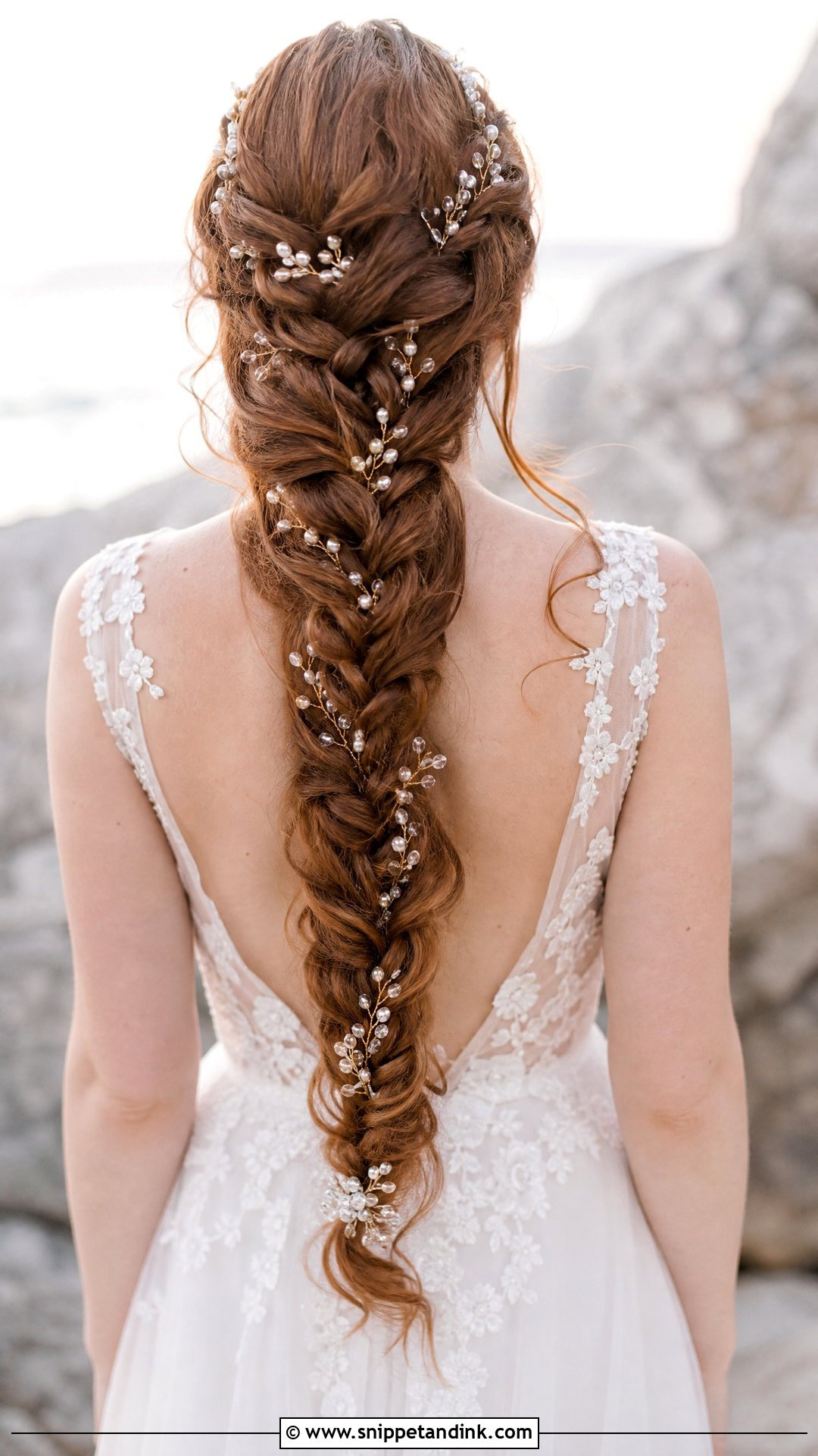 Mermaid Braid for Weddings - Snippet and Ink - 20 Bridal Hair Braids