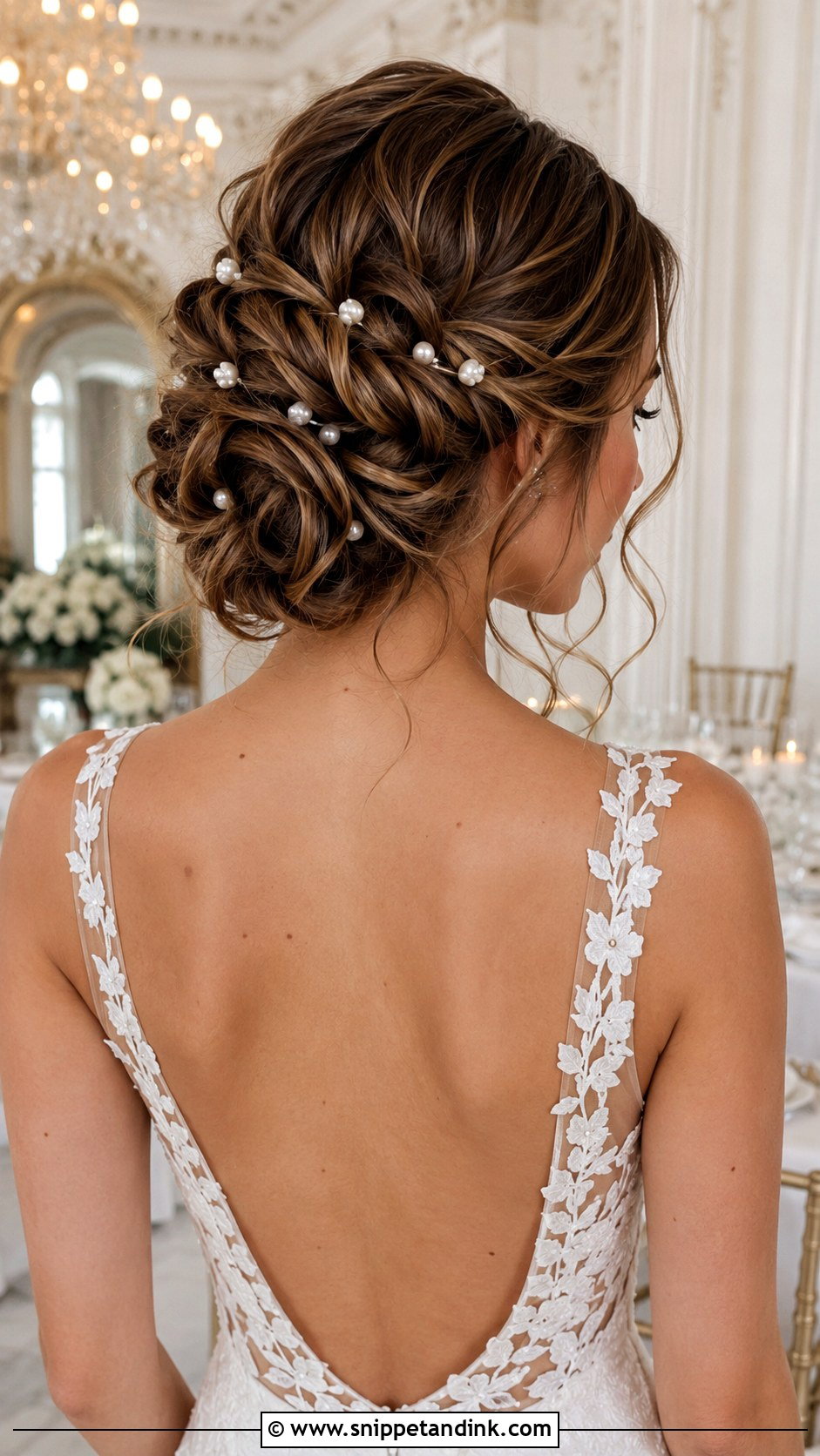 Mermaid Updo for Wedding - Snippet and Ink - 20 Mermaid Wedding Hair Ideas
