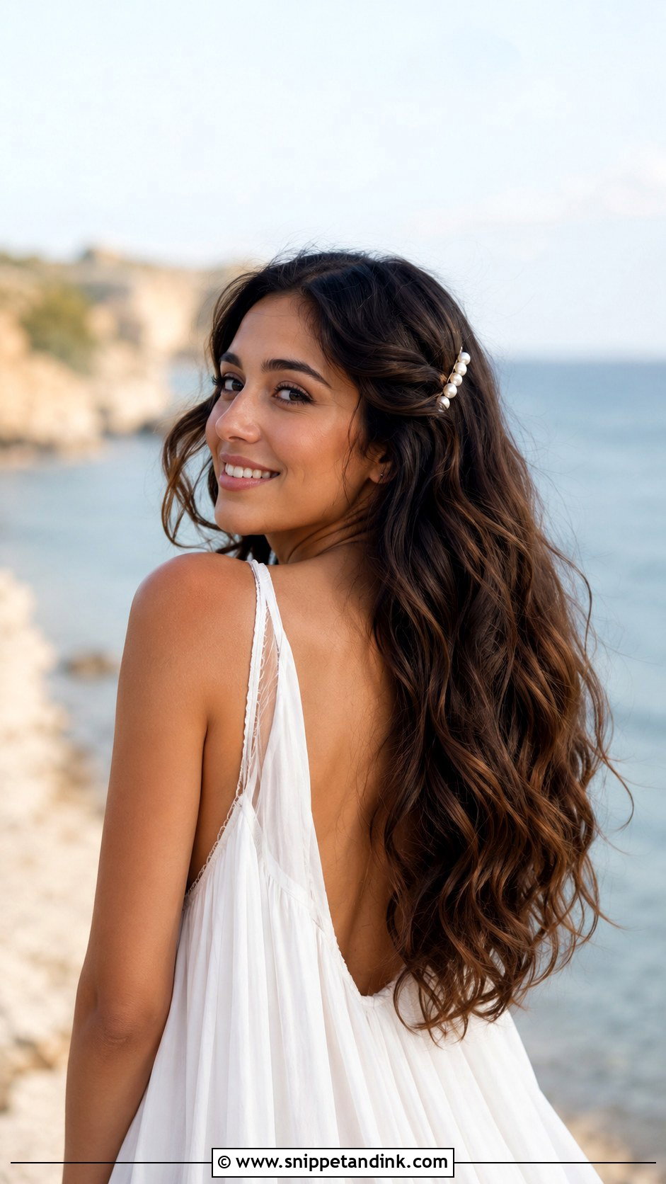 Mermaid Waves - Snippet and Ink - 25 Whimsical Bridal Hair Ideas
