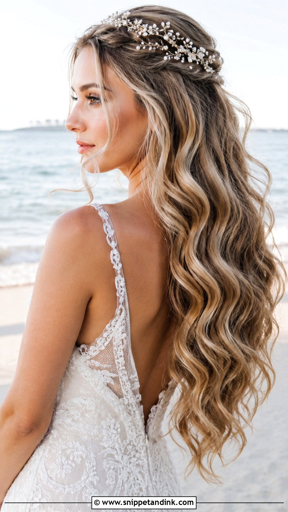 Mermaid Waves for Wedding - Snippet and Ink - 25 Wedding Hair Waves