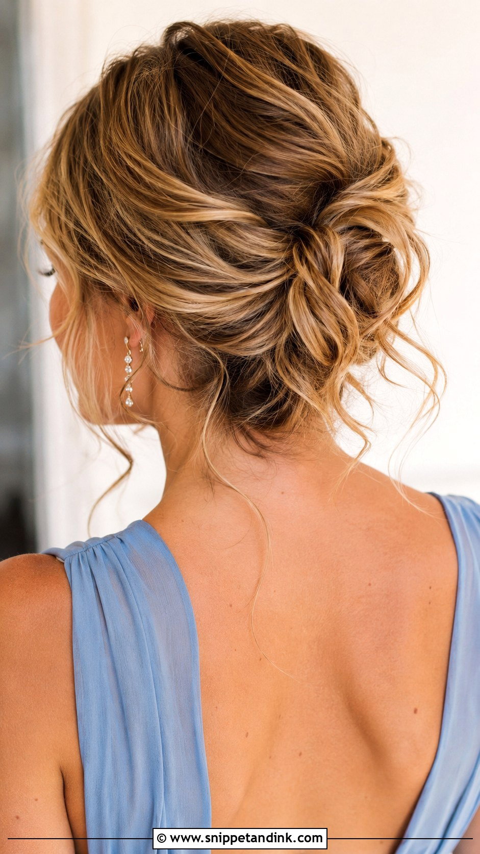 Messy Bridesmaid French Twist - Snippet and Ink - 20 Bridesmaid French Twist Ideas