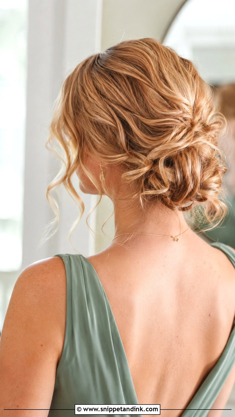 Messy Bun Bridesmaid Hair - Snippet and Ink - 20 Modern Bridesmaid Hair Ideas