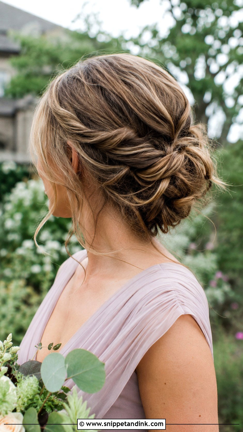 Messy Bun Bridesmaid Hair - Snippet and Ink - 30 Simple Bridesmaid Hair Ideas