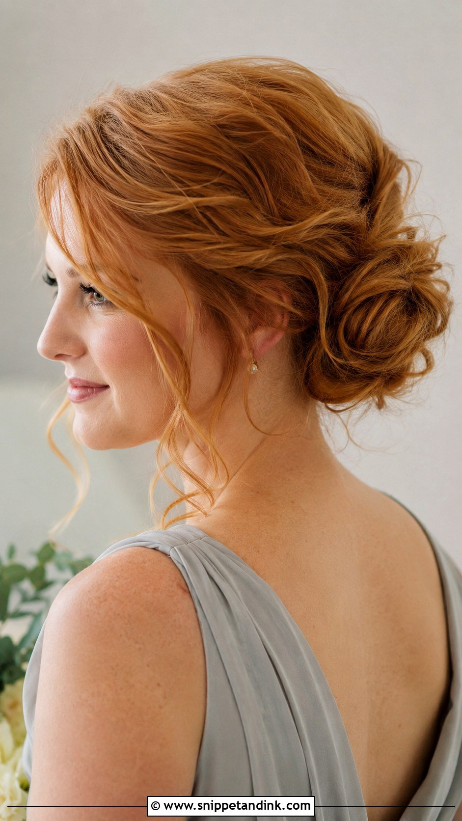 Messy Bun Bridesmaid Hairstyle - Snippet and Ink - 30 Bridesmaid Hairstyles for Long Hair