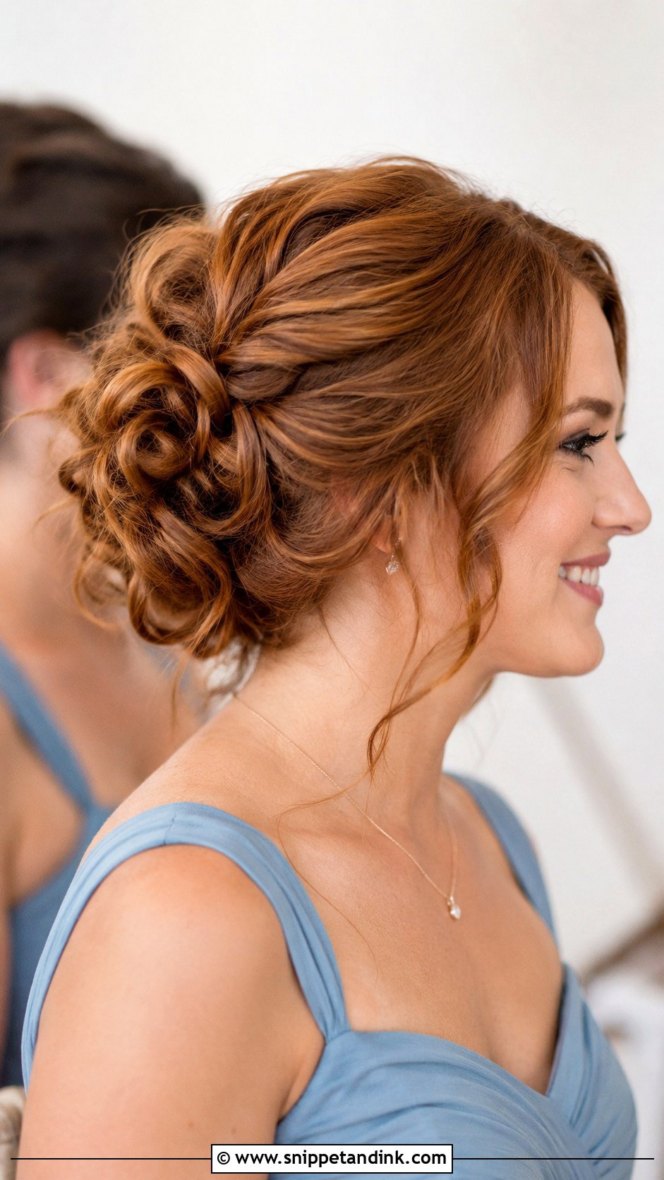 Messy Bun Bridesmaid Updo - Snippet and Ink - 20 Wedding Hairstyles for Bridesmaids Updo