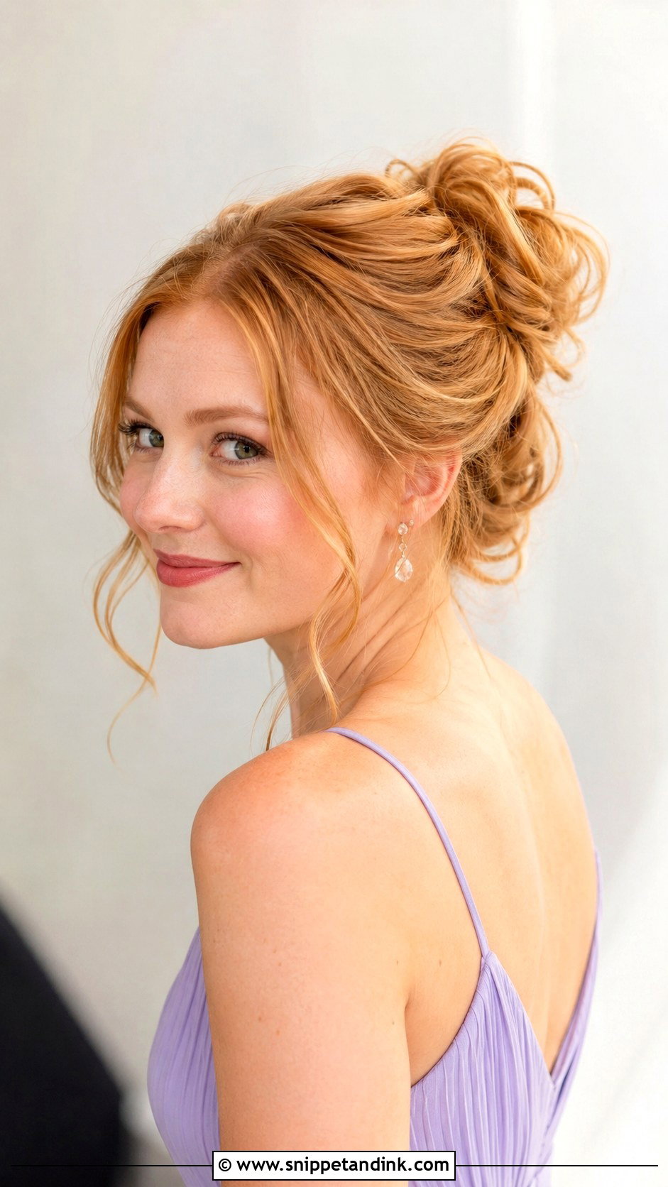 Messy Bun For Wedding Guest - Snippet and Ink - 15 Sister of the Bride Hairdo Ideas