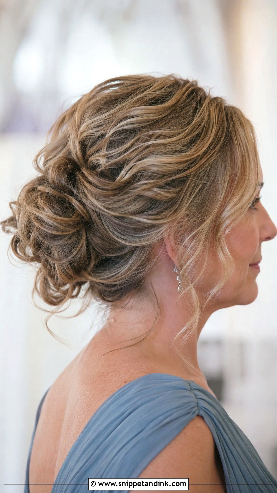Messy Bun Updo For Mom - Snippet and Ink - 15 Mom Updos for Wedding