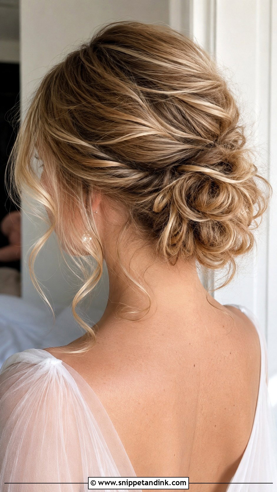 Messy Bun Updo For Wedding - Snippet and Ink - 15 Updo Hairstyle for Wedding Ideas