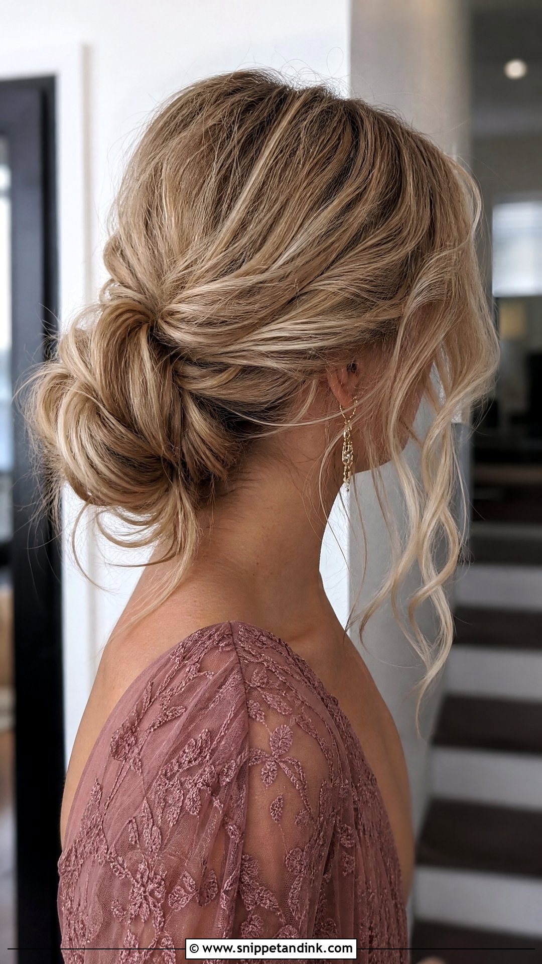 Messy Bun Wedding Guest Hair - Snippet and Ink - 20 Simple Hair Do for Wedding Guest Ideas