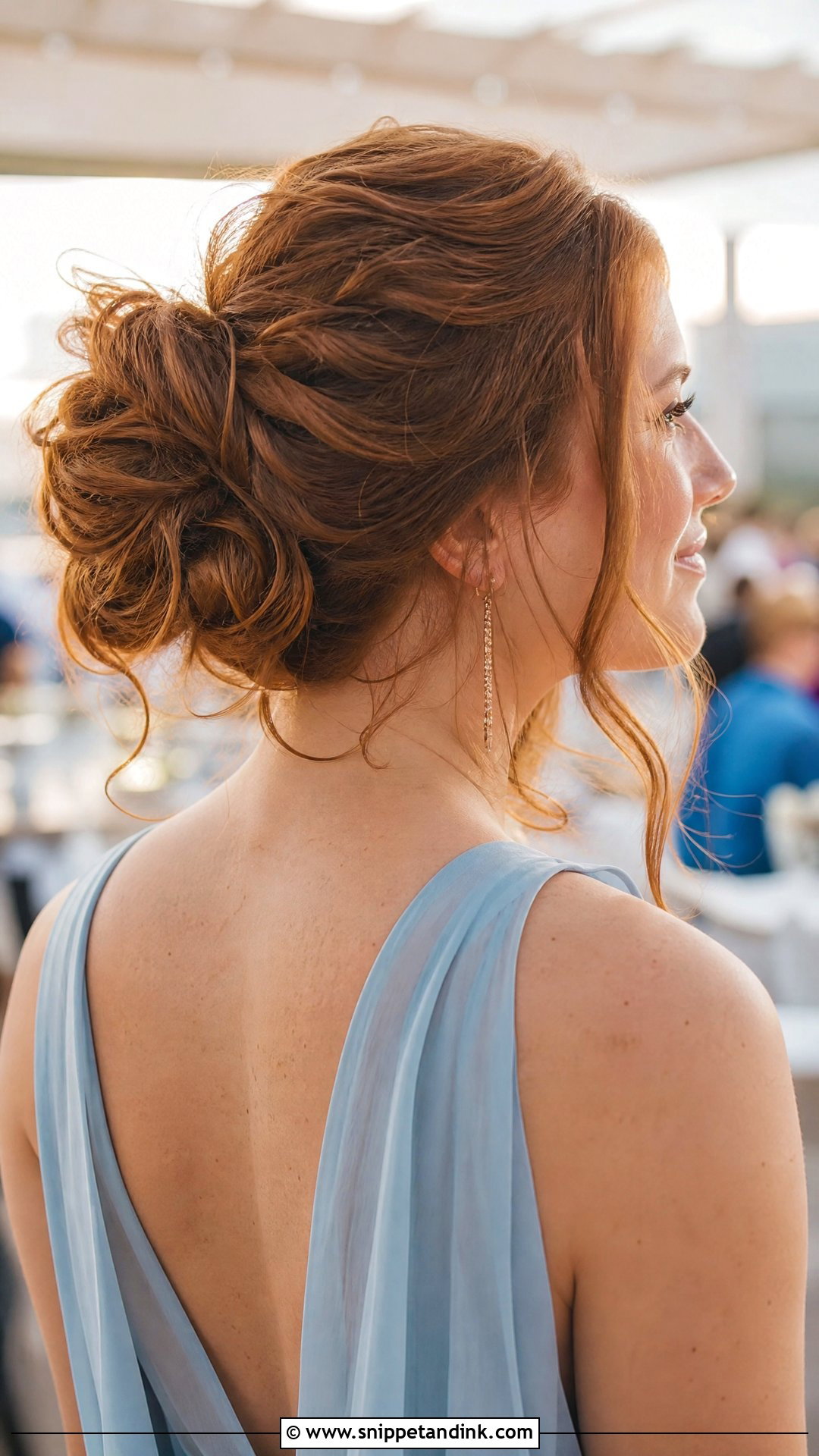 Messy Bun Wedding Guest Hair - Snippet and Ink - 15 Casual Wedding Guest Hair Ideas