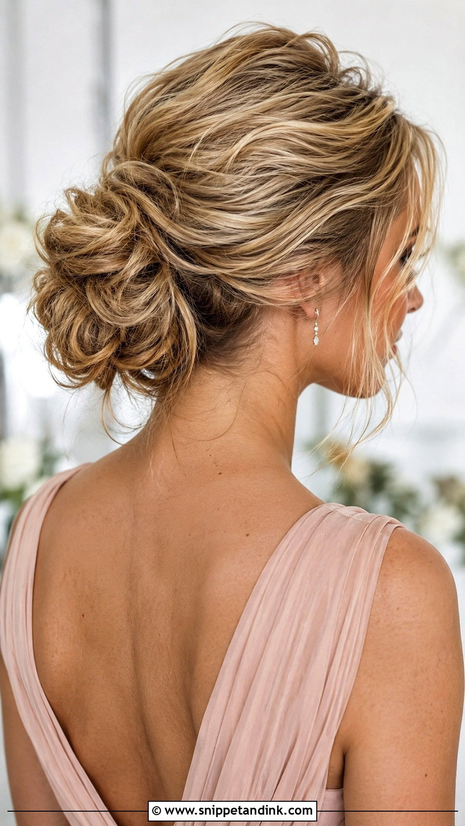 Messy Bun Wedding Guest Updo - Snippet and Ink - 15 Wedding Guest Up Dos Hairstyles