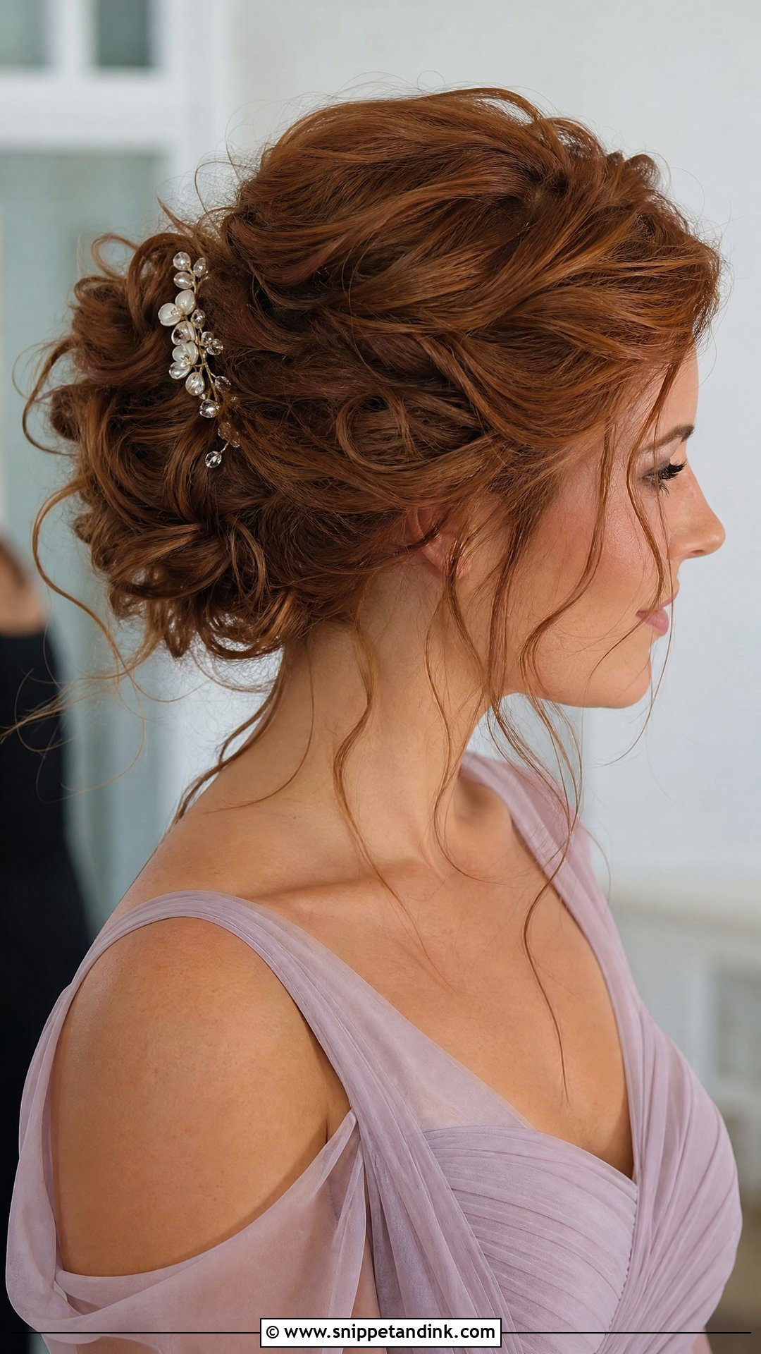 Messy Bun Wedding Hair For Thick Hair - Snippet and Ink - 20 Wedding Hairstyles for Thick Hair