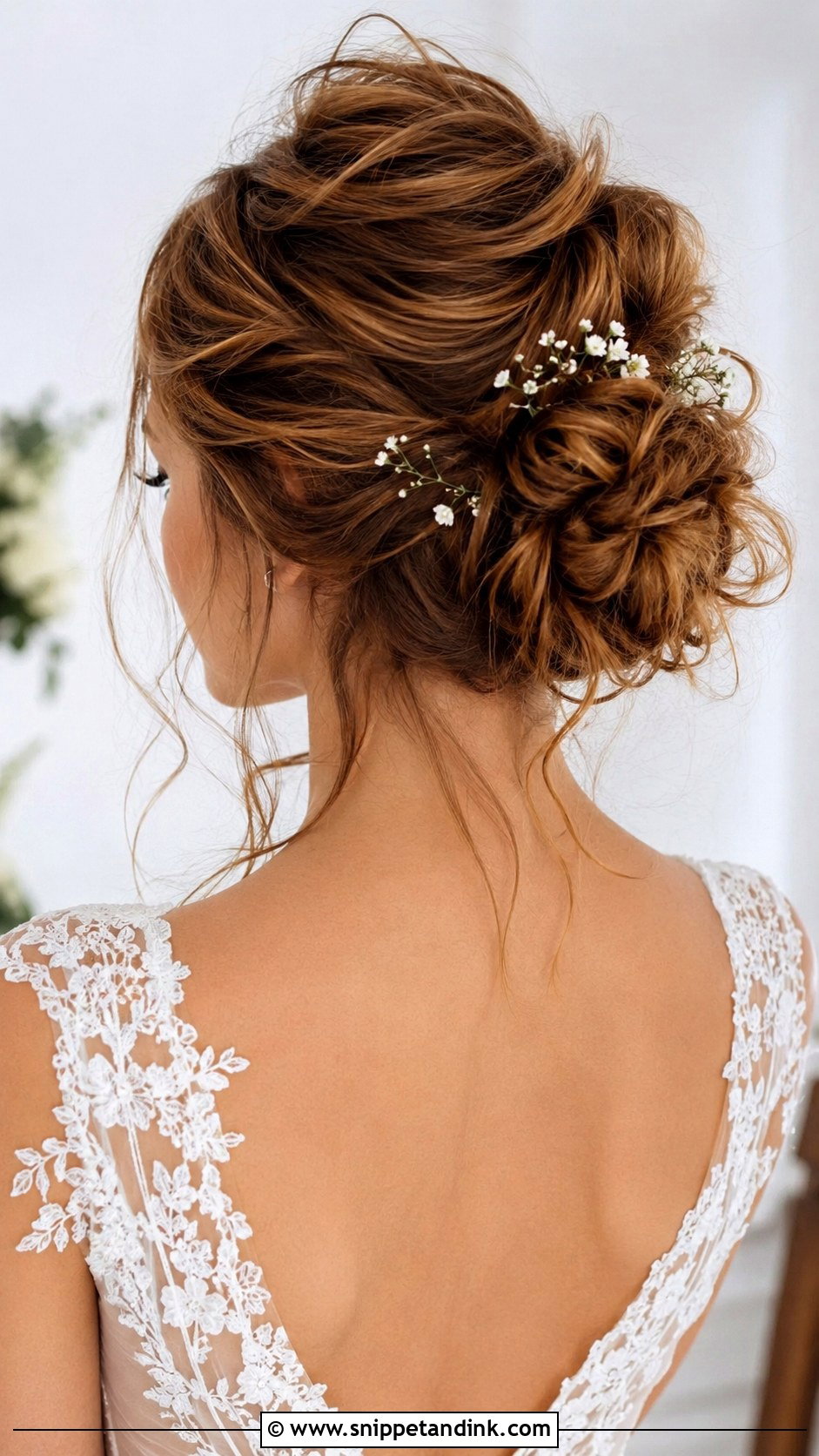 Messy Bun Wedding Hair For Thin Hair - Snippet and Ink - 15 Wedding Hair Styles for Thinner Hair