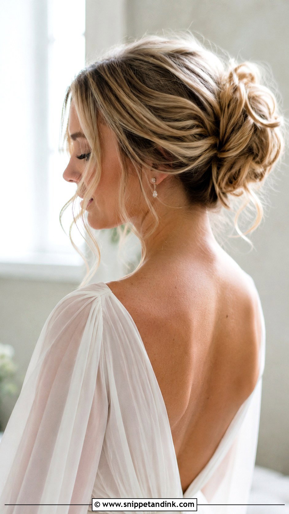 Messy Bun Wedding Hair Tutorial - Snippet and Ink - 15 Hair Tutorial for Wedding Ideas