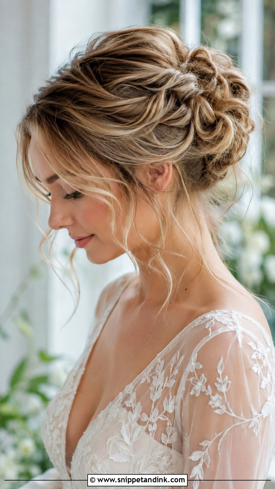 Messy Bun Wedding Hairstyle - Snippet and Ink - 15 Simple Hairstyles for a Wedding