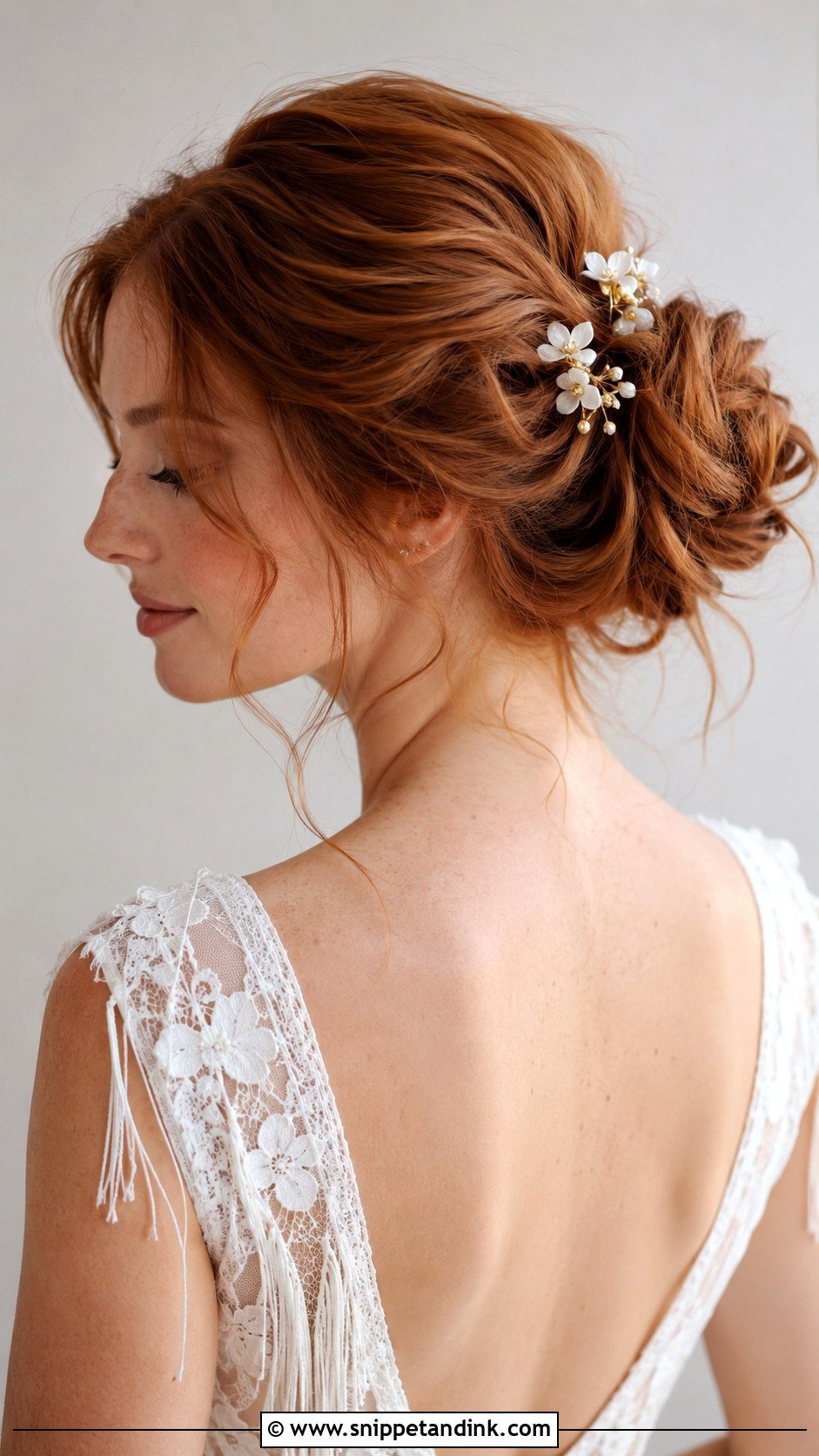 Messy Bun Wedding Hairstyle - Snippet and Ink - 20 Hair Up Wedding Hairstyles
