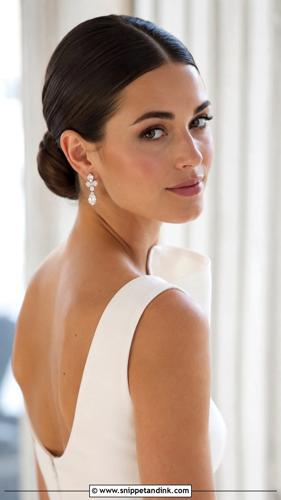 Messy Bun Wedding Hairstyle - Snippet and Ink - 20 Unique Wedding Hair Ideas