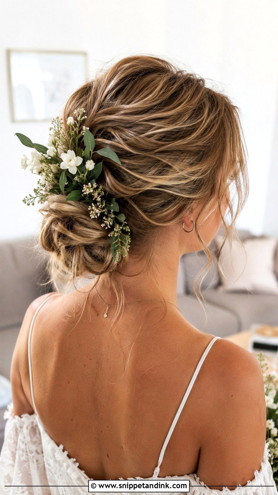 Messy Bun Wedding Hairstyle - Snippet and Ink - 25 Wedding Day Hairstyles
