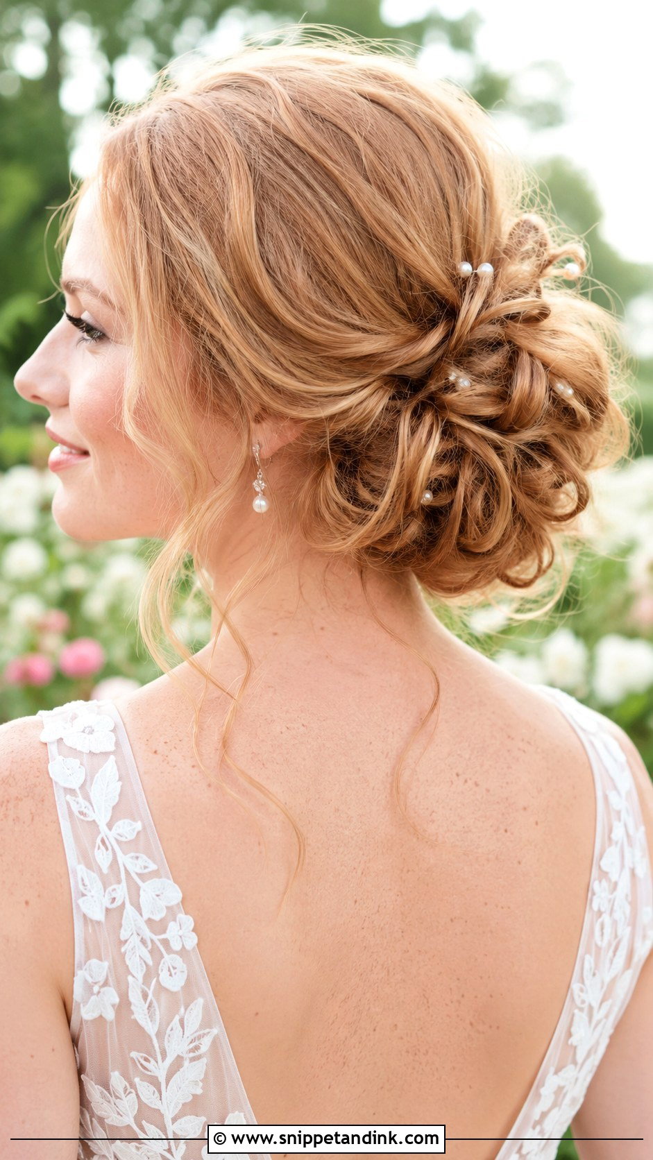 Messy Bun Wedding Hairstyle - Snippet and Ink - 15 Hair Ideas for Wedding Bride