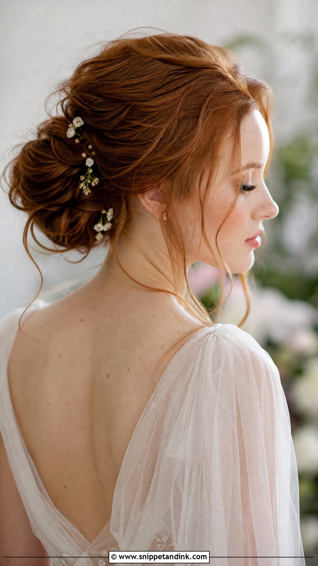 Messy Bun Wedding Hairstyle For Bride - Snippet and Ink - 15 Best Wedding Hairstyles the Bride