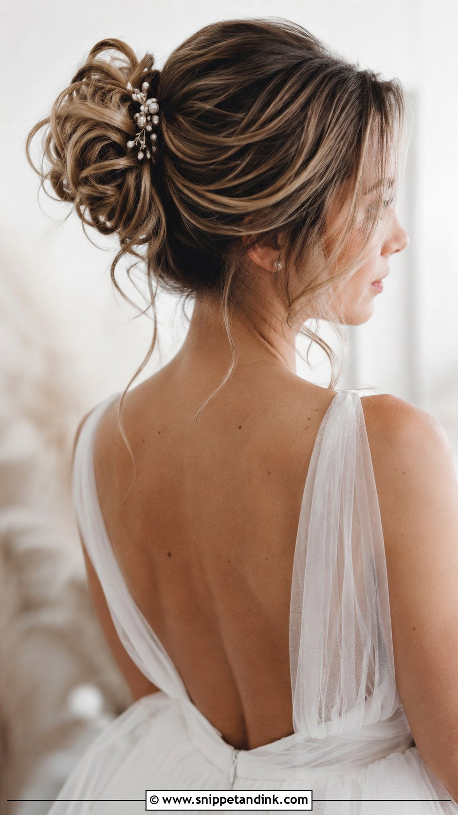 Messy Bun Wedding Hairstyle Tutorial - Snippet and Ink - 25 Wedding Hairstyles Tutorial