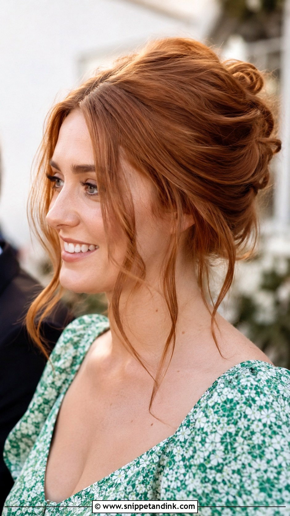 Messy Bun With Face Framing Pieces - Snippet and Ink - 25 Easy Medium Wedding Guest Hairstyles