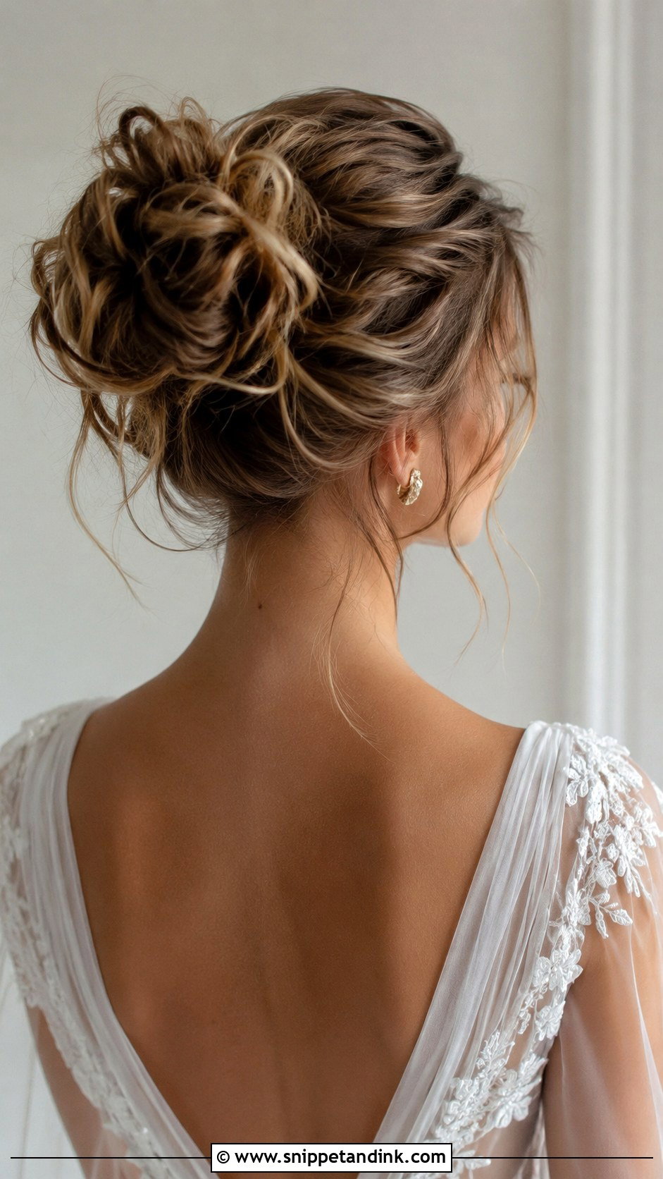 Messy Bun With Twists - Snippet and Ink - 25 Messy Bun for Wedding Ideas