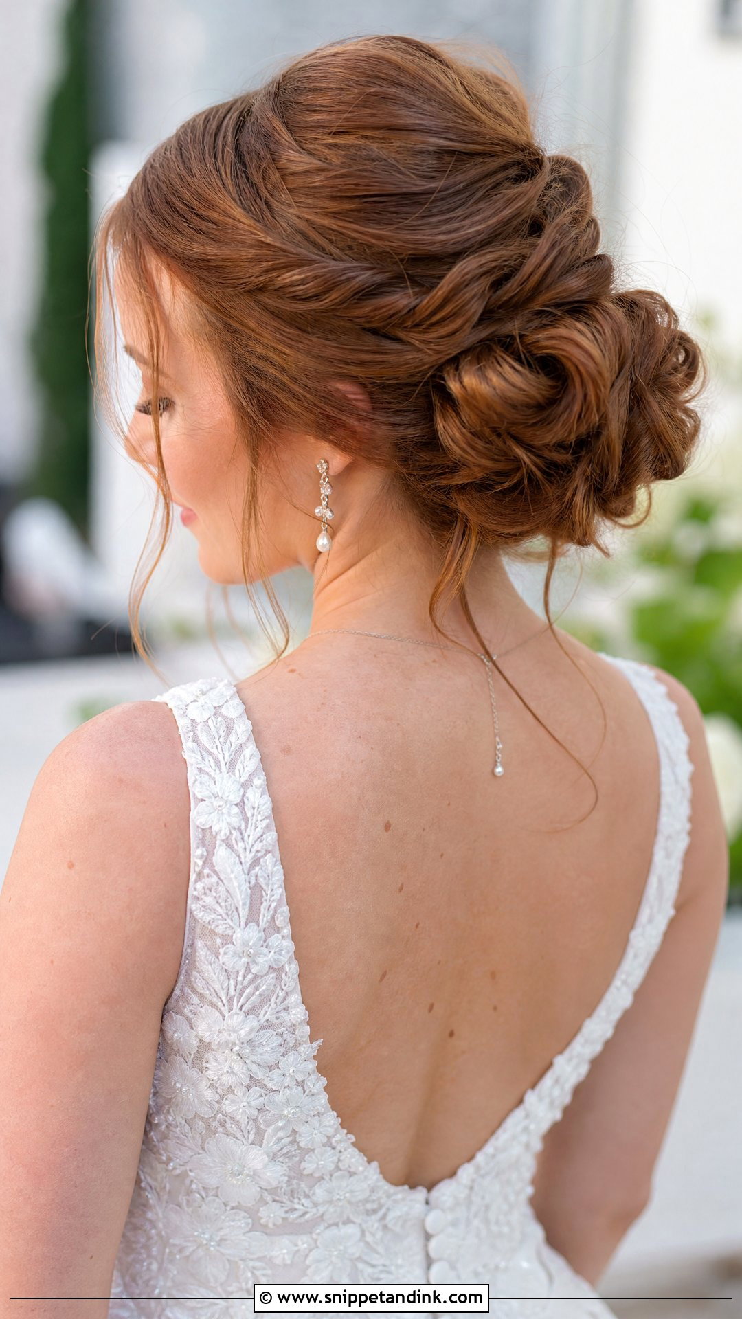 Messy Bun With Twists - Snippet and Ink - 25 Messy Bun Wedding Hair Ideas