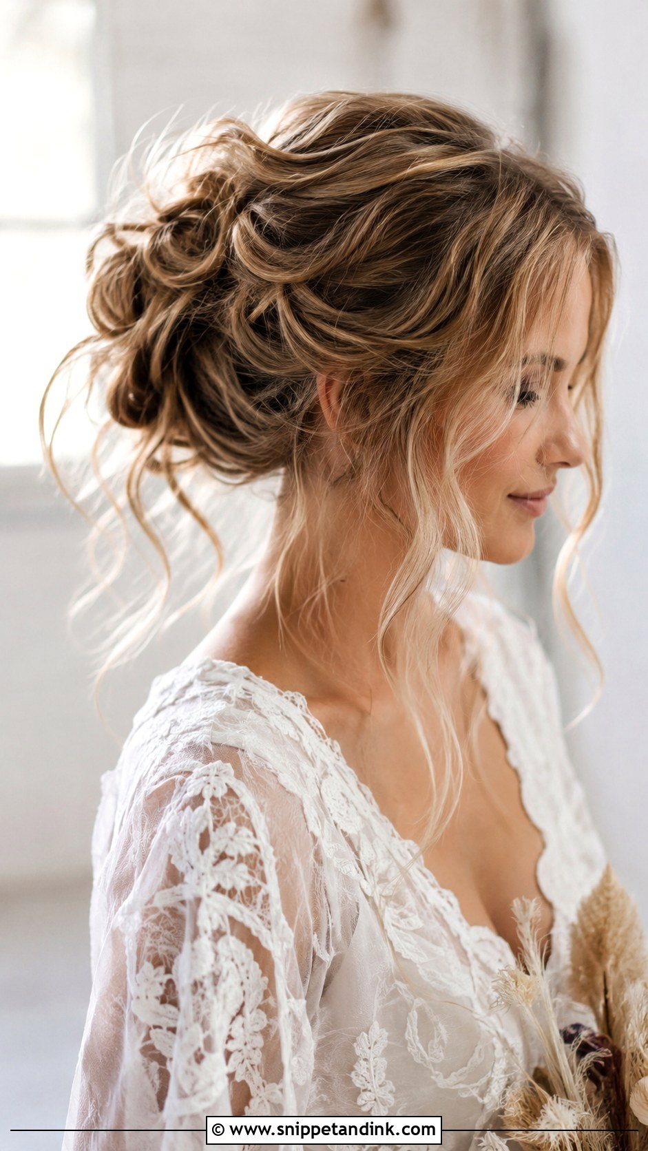 Messy Bun for Long Hair - Snippet and Ink - 20 Hair for Wedding Guest Long Ideas